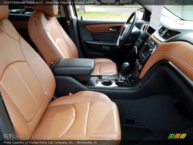 Siren Red Tintcoat / Ebony/Saddle Up 2016 Chevrolet Traverse LT