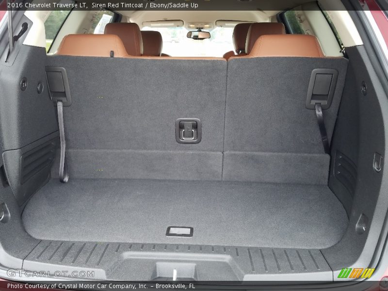 Siren Red Tintcoat / Ebony/Saddle Up 2016 Chevrolet Traverse LT
