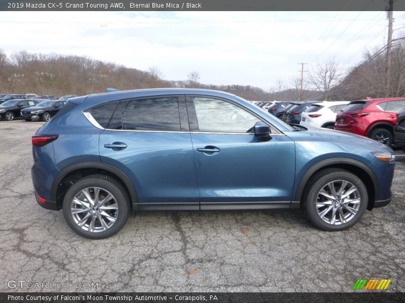 Eternal Blue Mica / Black 2019 Mazda CX-5 Grand Touring AWD