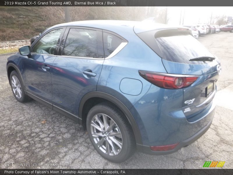 Eternal Blue Mica / Black 2019 Mazda CX-5 Grand Touring AWD