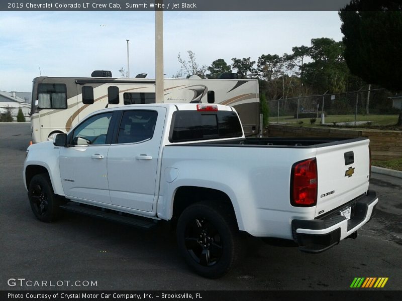 Summit White / Jet Black 2019 Chevrolet Colorado LT Crew Cab