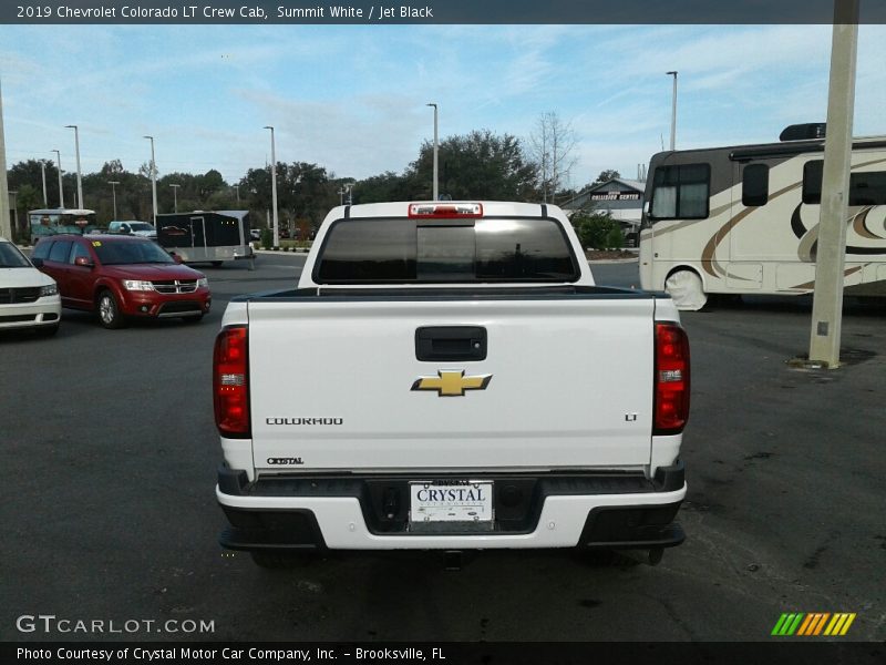 Summit White / Jet Black 2019 Chevrolet Colorado LT Crew Cab