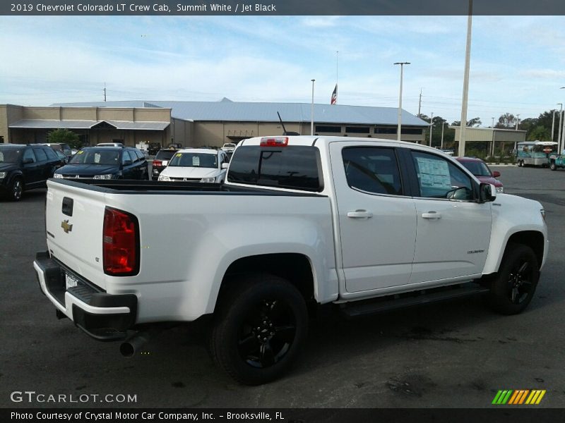 Summit White / Jet Black 2019 Chevrolet Colorado LT Crew Cab