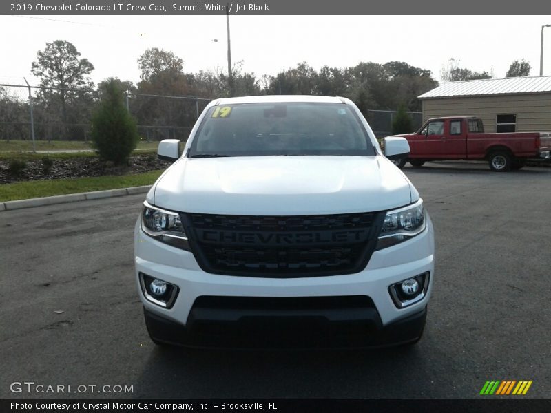 Summit White / Jet Black 2019 Chevrolet Colorado LT Crew Cab