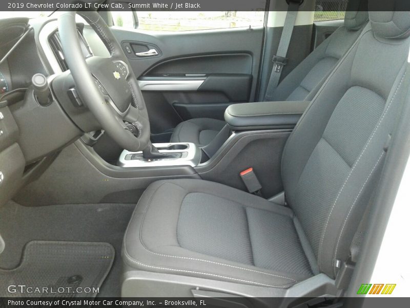 Summit White / Jet Black 2019 Chevrolet Colorado LT Crew Cab
