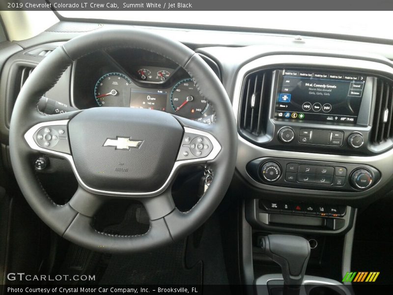 Summit White / Jet Black 2019 Chevrolet Colorado LT Crew Cab