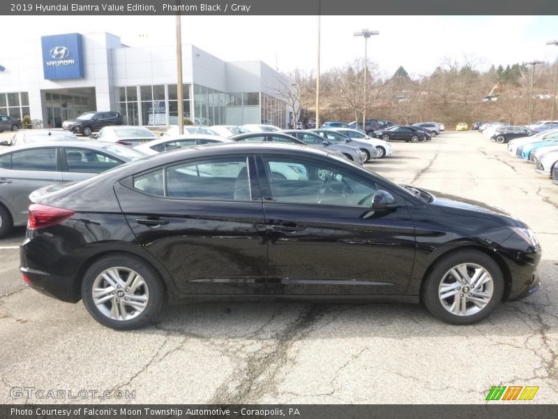 Phantom Black / Gray 2019 Hyundai Elantra Value Edition
