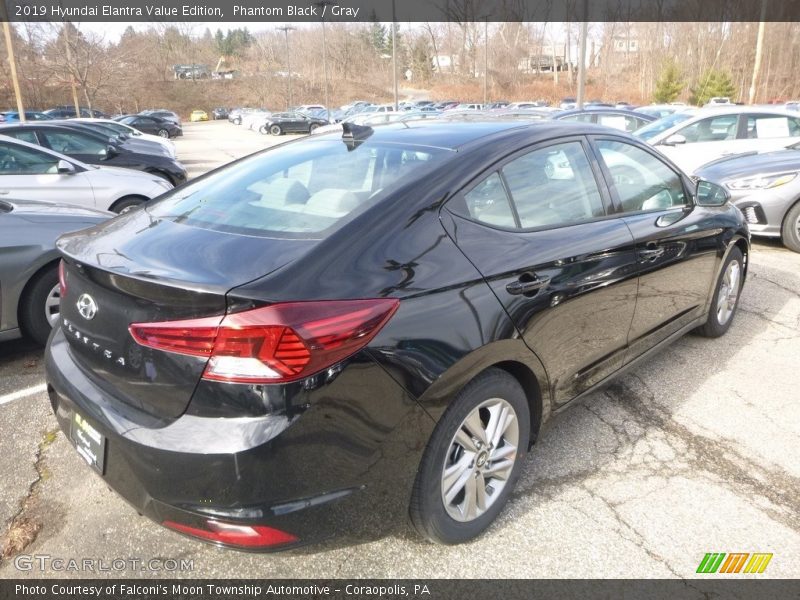 Phantom Black / Gray 2019 Hyundai Elantra Value Edition