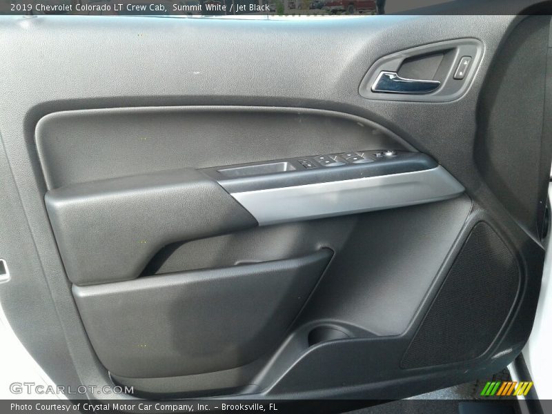 Summit White / Jet Black 2019 Chevrolet Colorado LT Crew Cab