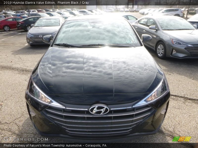 Phantom Black / Gray 2019 Hyundai Elantra Value Edition