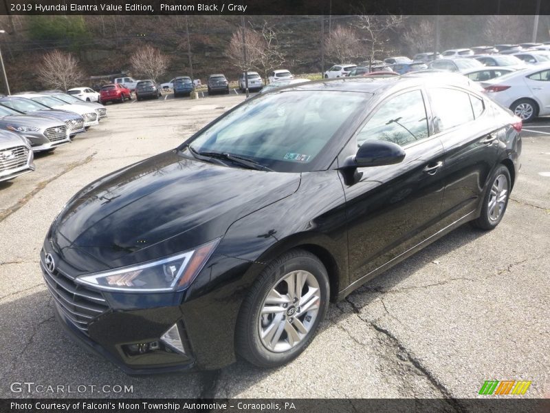 Phantom Black / Gray 2019 Hyundai Elantra Value Edition