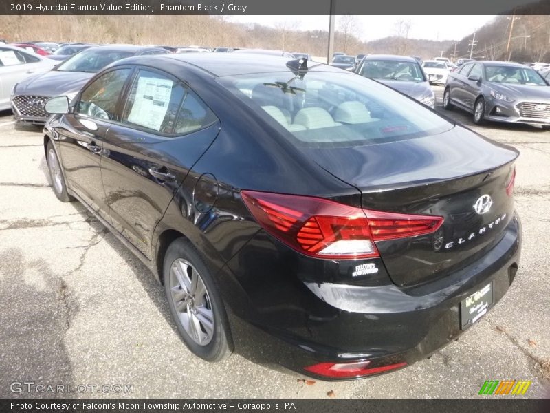 Phantom Black / Gray 2019 Hyundai Elantra Value Edition