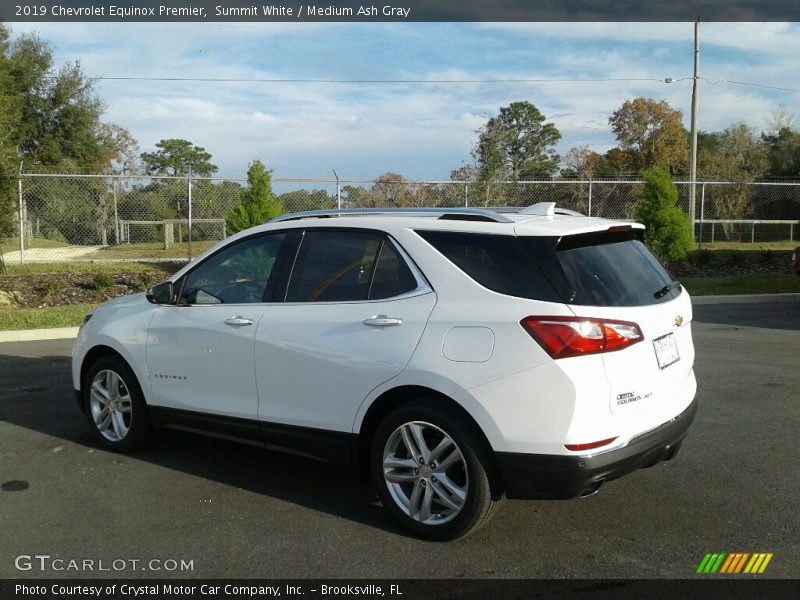 Summit White / Medium Ash Gray 2019 Chevrolet Equinox Premier