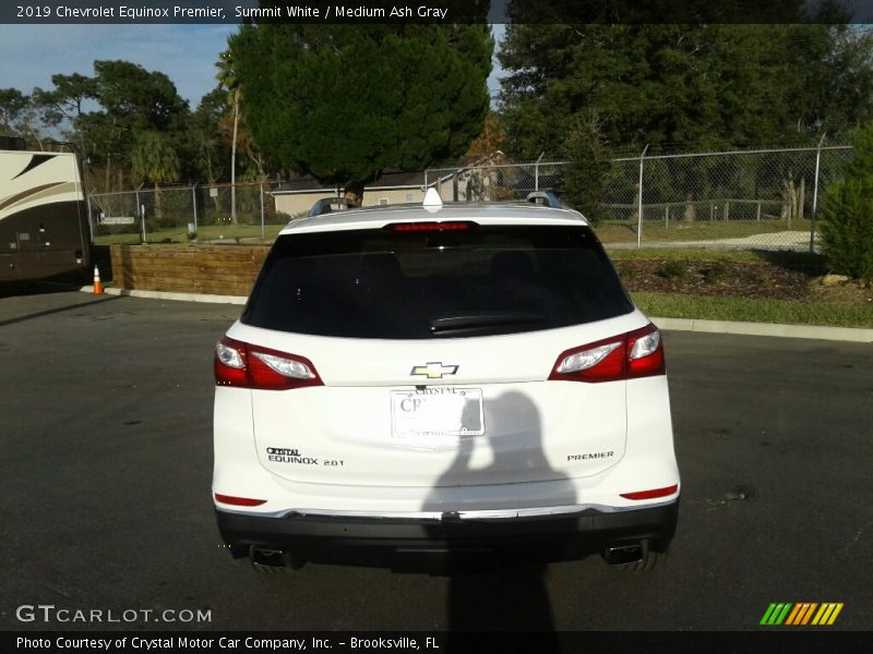 Summit White / Medium Ash Gray 2019 Chevrolet Equinox Premier