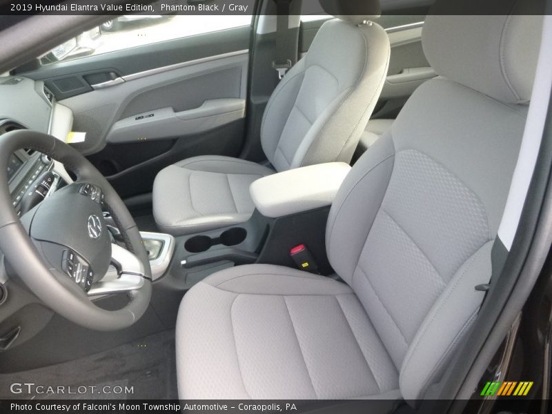Phantom Black / Gray 2019 Hyundai Elantra Value Edition