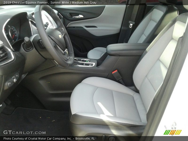 Summit White / Medium Ash Gray 2019 Chevrolet Equinox Premier