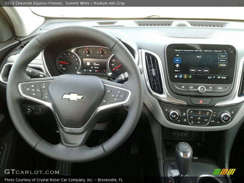 Summit White / Medium Ash Gray 2019 Chevrolet Equinox Premier