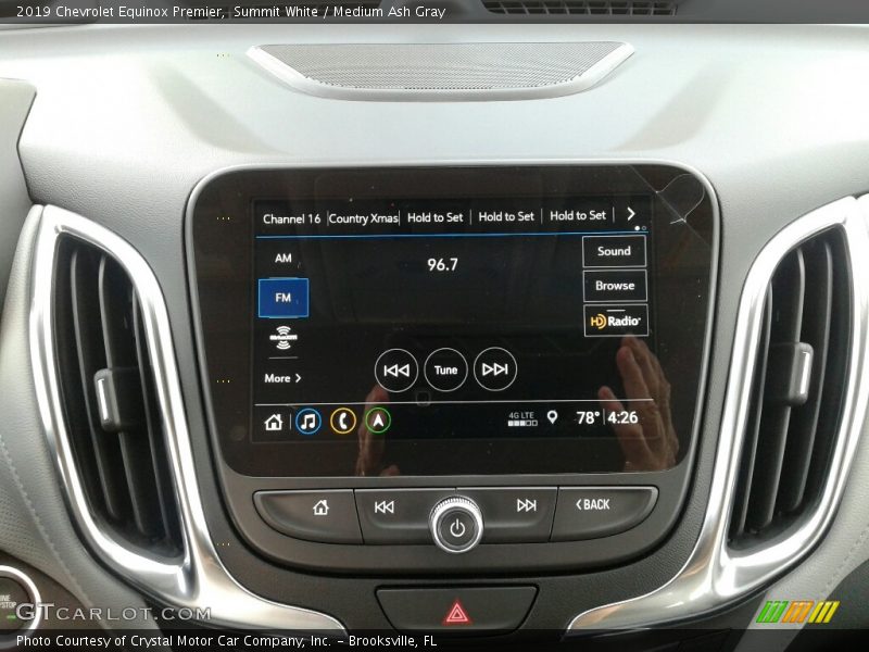 Summit White / Medium Ash Gray 2019 Chevrolet Equinox Premier