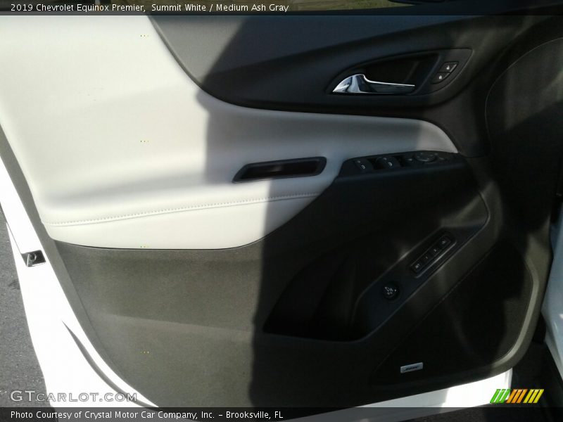 Summit White / Medium Ash Gray 2019 Chevrolet Equinox Premier
