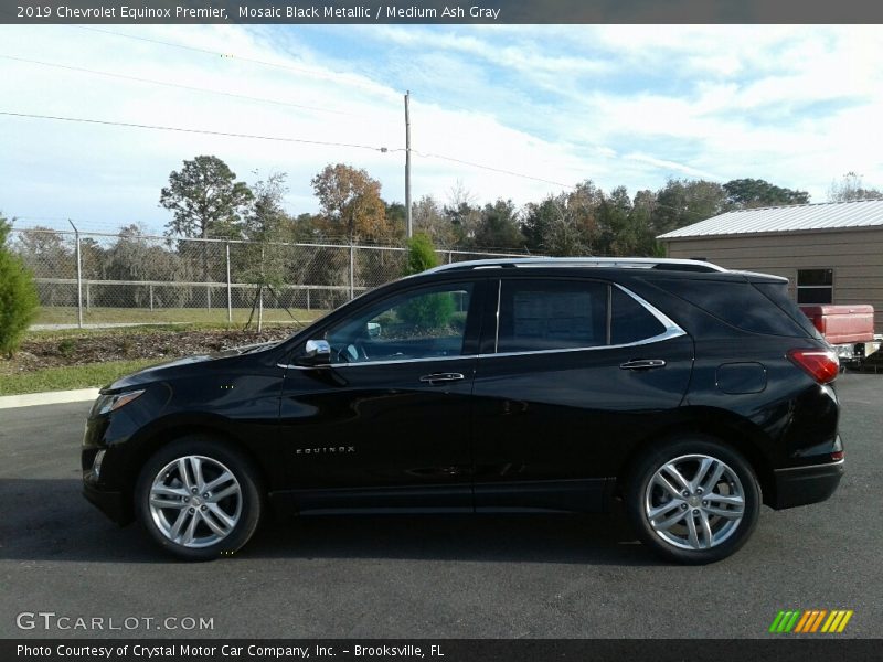 Mosaic Black Metallic / Medium Ash Gray 2019 Chevrolet Equinox Premier