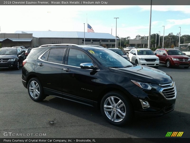 Mosaic Black Metallic / Medium Ash Gray 2019 Chevrolet Equinox Premier