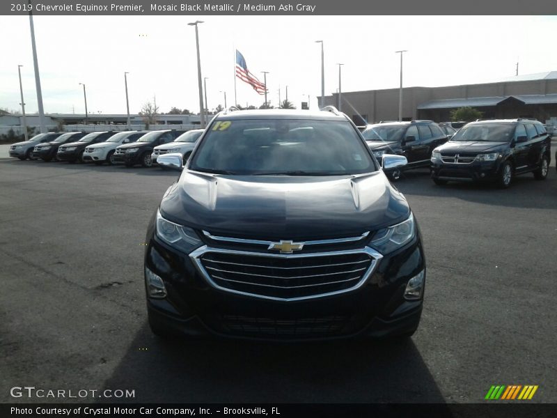 Mosaic Black Metallic / Medium Ash Gray 2019 Chevrolet Equinox Premier