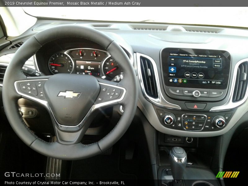 Mosaic Black Metallic / Medium Ash Gray 2019 Chevrolet Equinox Premier