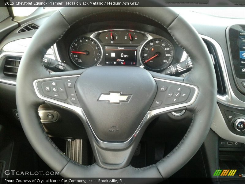 Mosaic Black Metallic / Medium Ash Gray 2019 Chevrolet Equinox Premier
