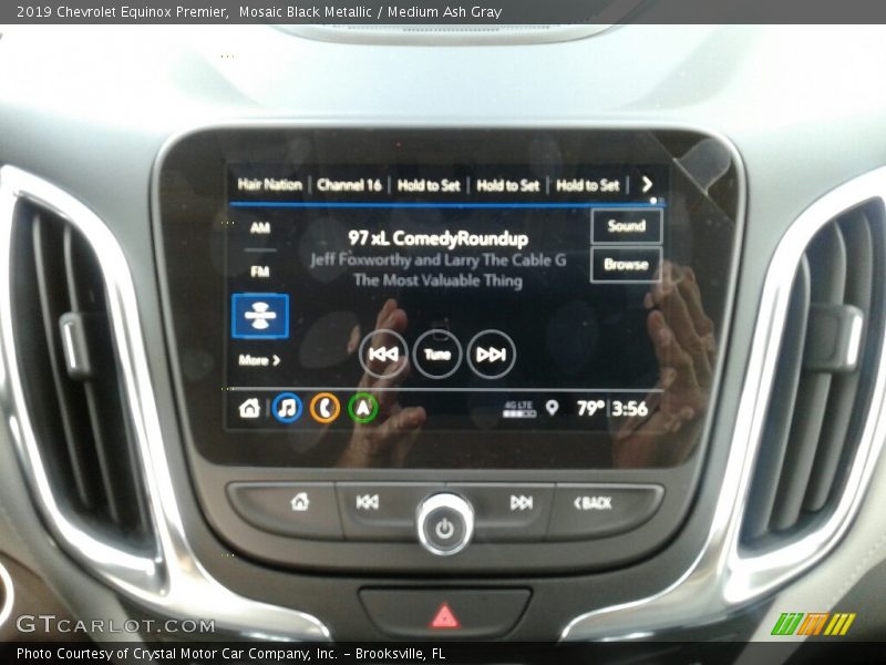 Mosaic Black Metallic / Medium Ash Gray 2019 Chevrolet Equinox Premier