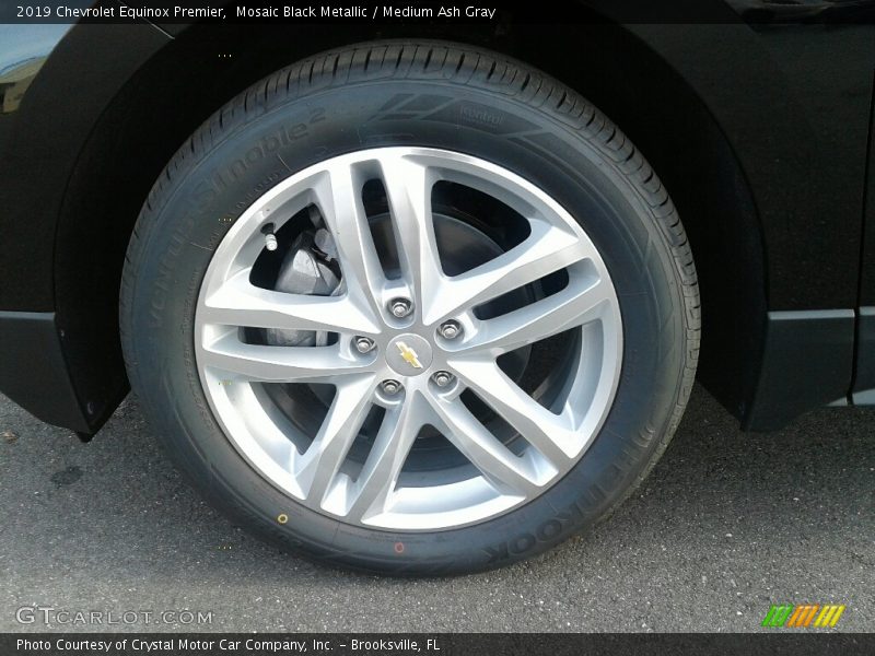 Mosaic Black Metallic / Medium Ash Gray 2019 Chevrolet Equinox Premier