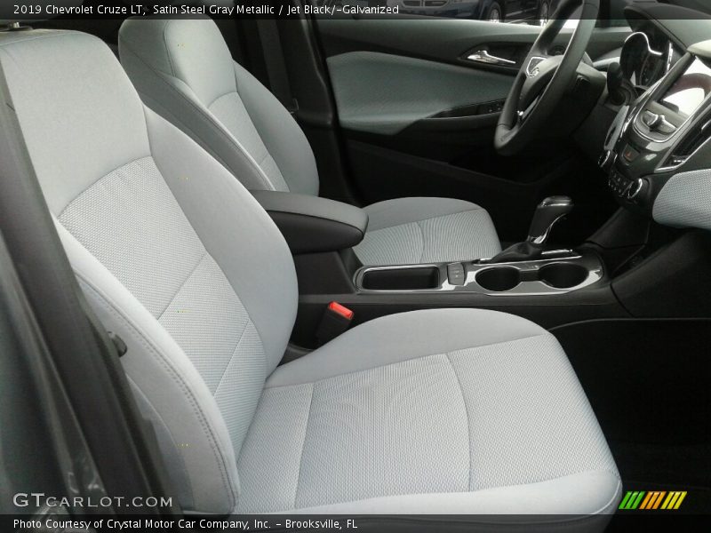 Satin Steel Gray Metallic / Jet Black/­Galvanized 2019 Chevrolet Cruze LT