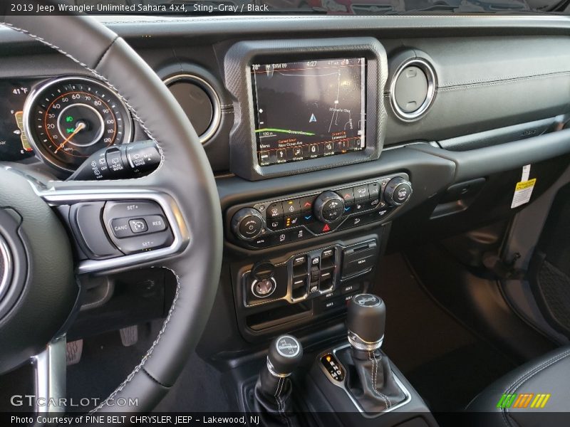 Sting-Gray / Black 2019 Jeep Wrangler Unlimited Sahara 4x4