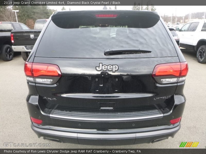 Diamond Black Crystal Pearl / Black 2019 Jeep Grand Cherokee Limited 4x4