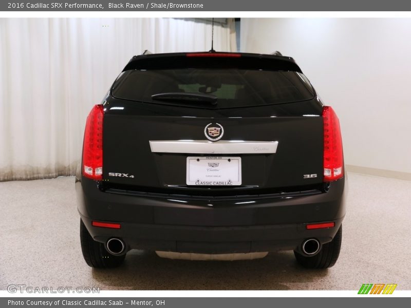 Black Raven / Shale/Brownstone 2016 Cadillac SRX Performance