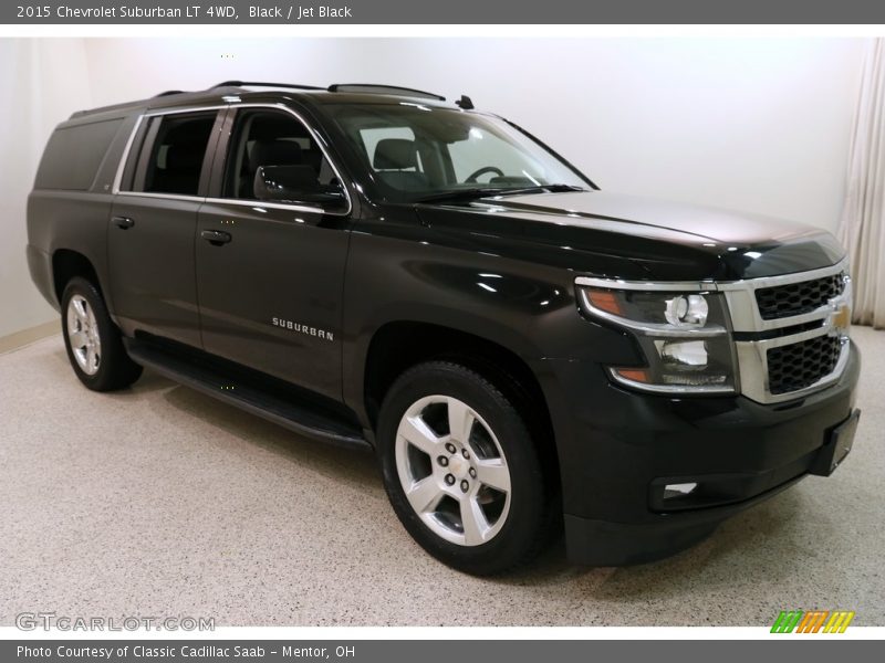 Black / Jet Black 2015 Chevrolet Suburban LT 4WD