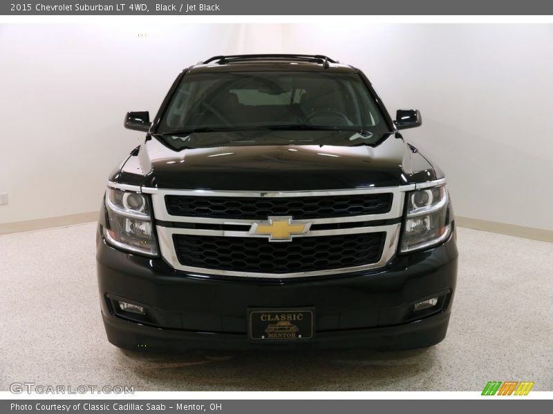 Black / Jet Black 2015 Chevrolet Suburban LT 4WD