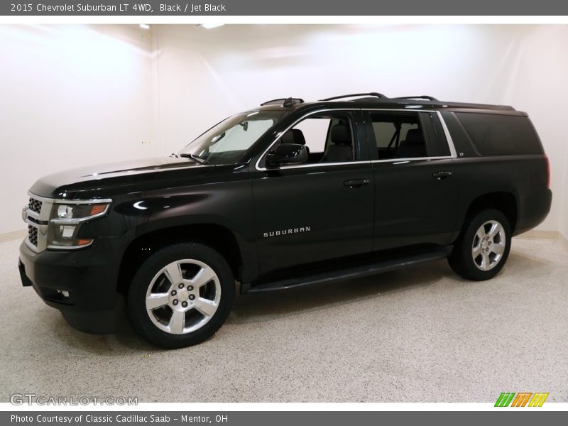 Black / Jet Black 2015 Chevrolet Suburban LT 4WD
