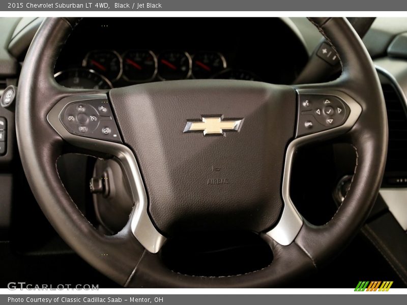 Black / Jet Black 2015 Chevrolet Suburban LT 4WD