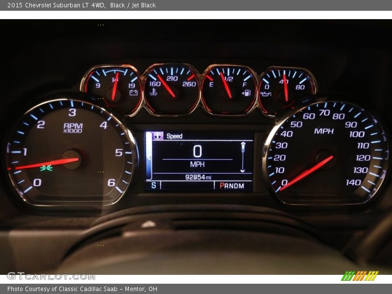 Black / Jet Black 2015 Chevrolet Suburban LT 4WD