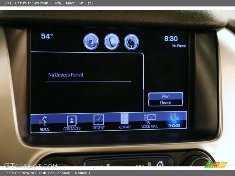 Black / Jet Black 2015 Chevrolet Suburban LT 4WD