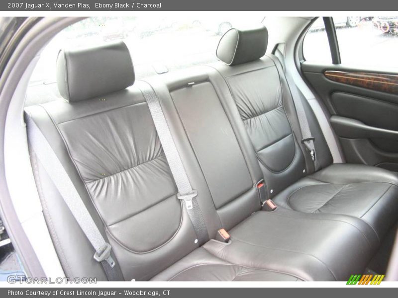 Ebony Black / Charcoal 2007 Jaguar XJ Vanden Plas