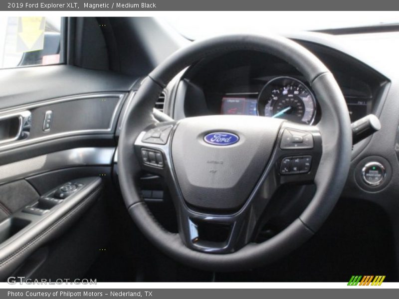 Magnetic / Medium Black 2019 Ford Explorer XLT