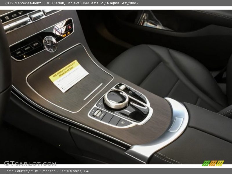 Mojave Silver Metallic / Magma Grey/Black 2019 Mercedes-Benz C 300 Sedan