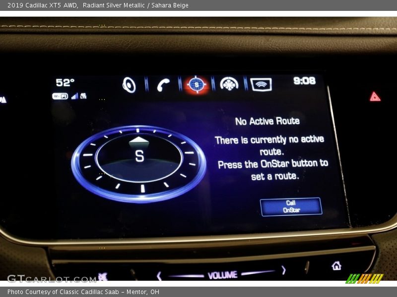 Radiant Silver Metallic / Sahara Beige 2019 Cadillac XT5 AWD