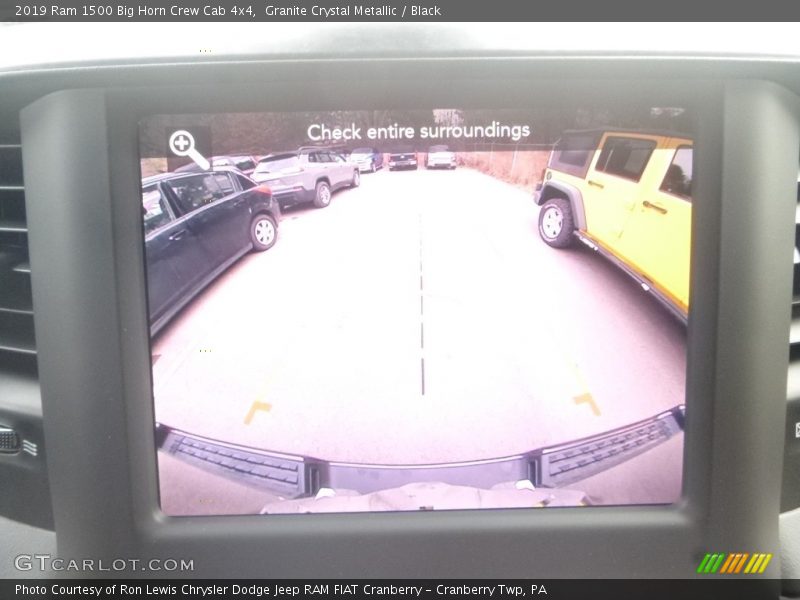 Granite Crystal Metallic / Black 2019 Ram 1500 Big Horn Crew Cab 4x4