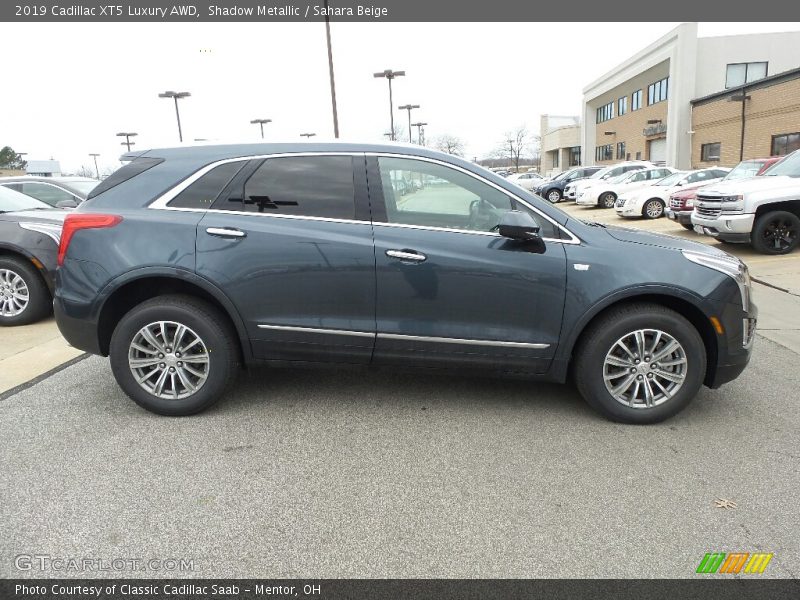 Shadow Metallic / Sahara Beige 2019 Cadillac XT5 Luxury AWD