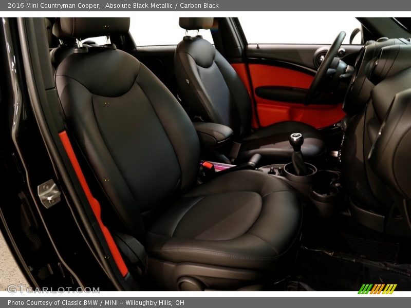 Absolute Black Metallic / Carbon Black 2016 Mini Countryman Cooper