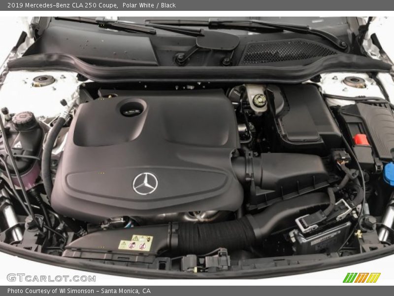 Polar White / Black 2019 Mercedes-Benz CLA 250 Coupe