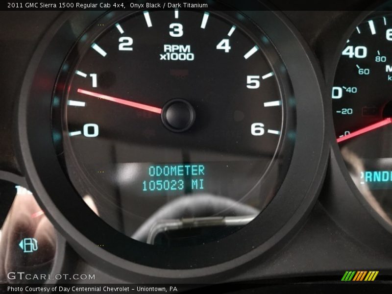 Onyx Black / Dark Titanium 2011 GMC Sierra 1500 Regular Cab 4x4