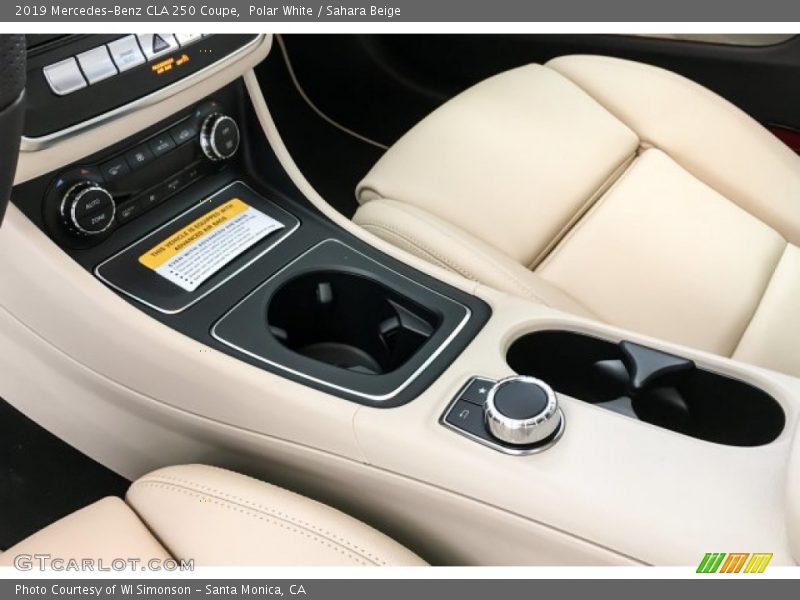 Polar White / Sahara Beige 2019 Mercedes-Benz CLA 250 Coupe